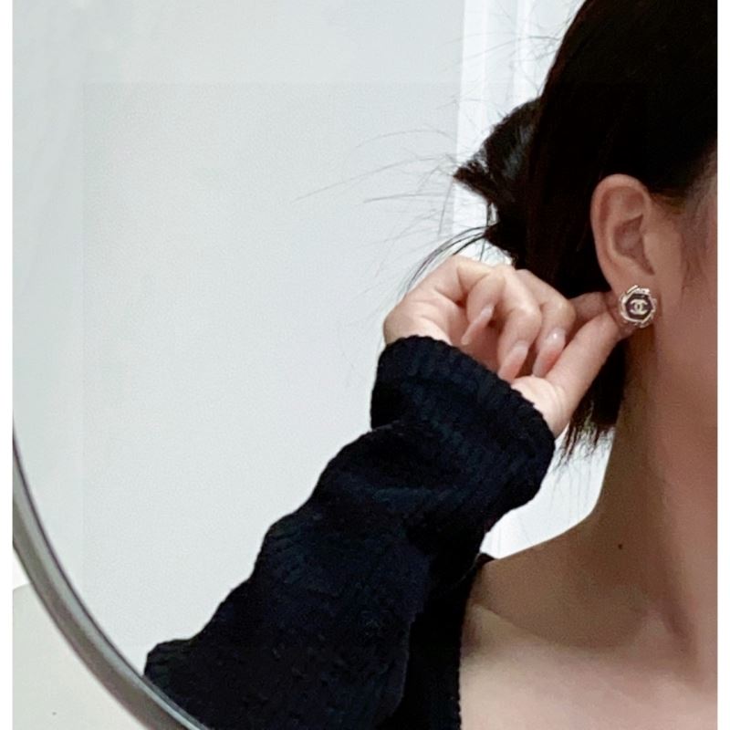 Ch*el earrings